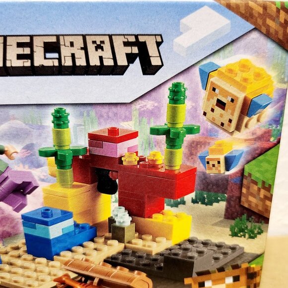NEW LEGO Minecraft Building Set CHRISTMAS GIFT STOCKING STUFFER 21164 - Picture 3 of 7